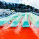 Image for article titled Bathe In Red Water At The Evangelion Hot Springs